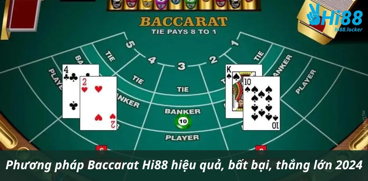 phuong phap baccarat hi88 hieu qua bat bai thang lon 2024 | Hi88